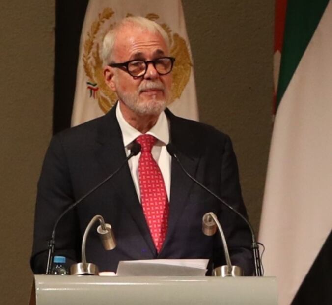 “En una democracia el poder no toma las calles", señaló Raúl Padilla durante la inauguración de la FIL Guadalajara