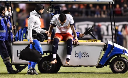 Alexis Vega estará al menos dos meses fuera de actividad con Chivas