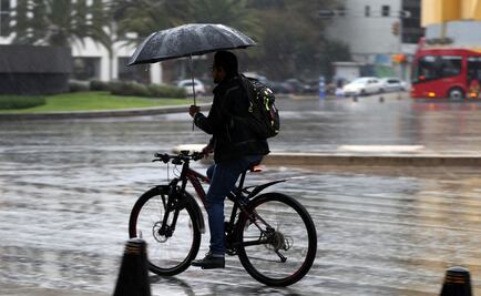 Pronostican inicio de semana con lluvia y granizo en CDMX
