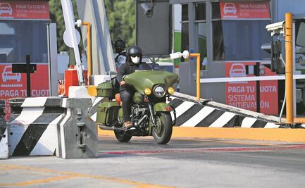 Motociclistas desafían el cobro en Las Américas