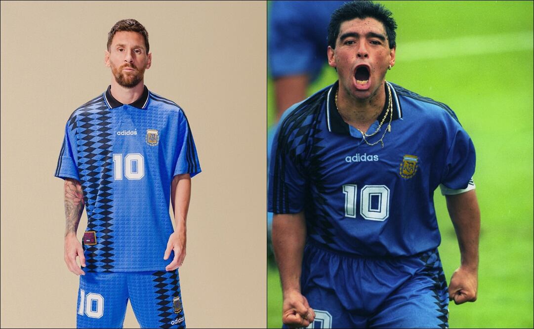 Lionel Messi junto a Diego Armando Maradona / Foto: Especiales