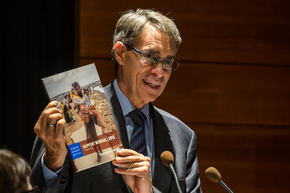 El director ejecutivo de la organización en defensa de los Derechos Humanos "Human Rights Watch" (HRW), Kenneth Roth (Foto: EFE)