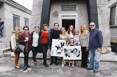 Entre peleas, celebran a Cantinflas 