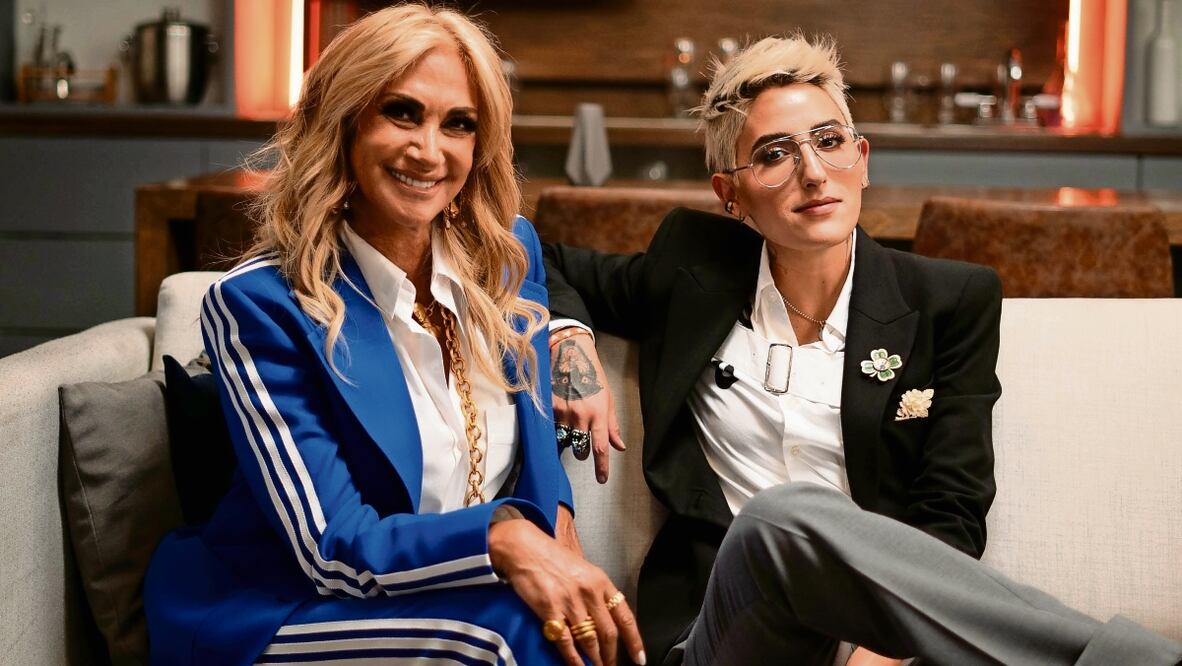 Adela Micha y Maca Carriedo hacen mancuerna. Foto: TNT y Sony Channel.