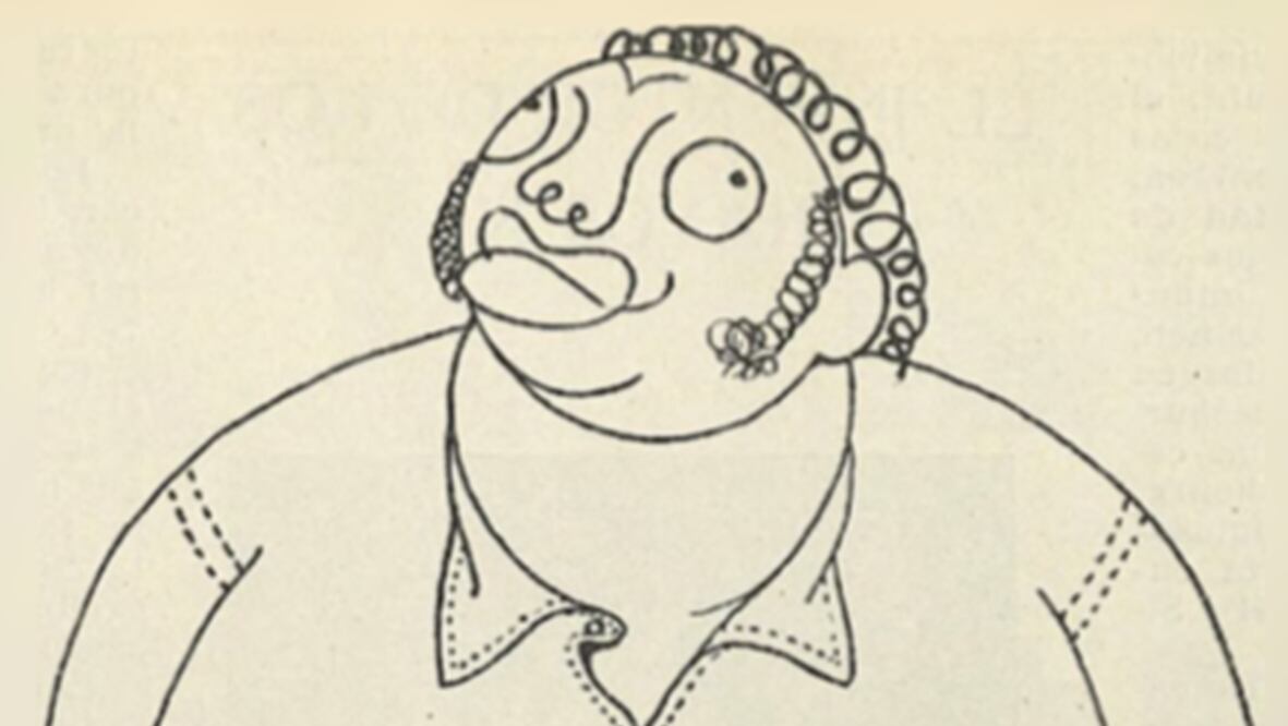 Ilustración firmada por Miguel  Covarrubias. Foto: Hemeroteca El Universal 