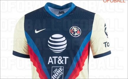 Filtran el supuesto jersey de local del Club América