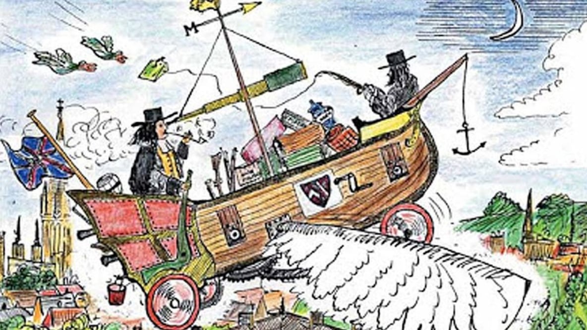 Cuando Galileo miró por primera vez a la Luna a través de su telescopio en enero de 1610, se sorprendió al descubrir que parecía ser un "mundo". Foto: BBC