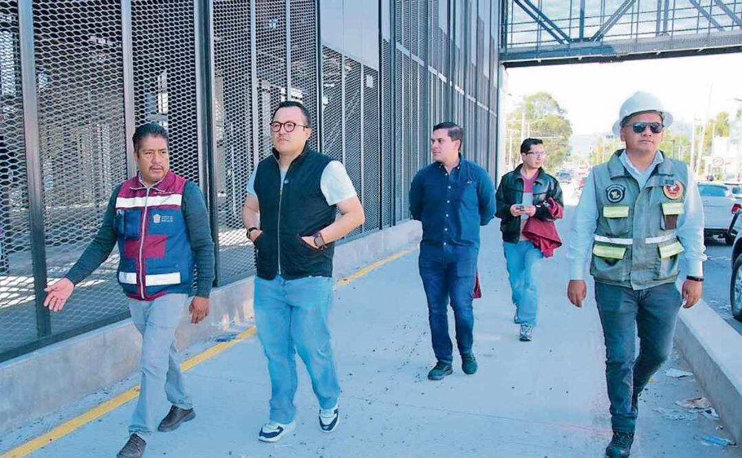 Se realizará intervención vial en estación Amalinalco del Trolebús Santa Marta-Chalco, anunció Semov. Foto: Especial