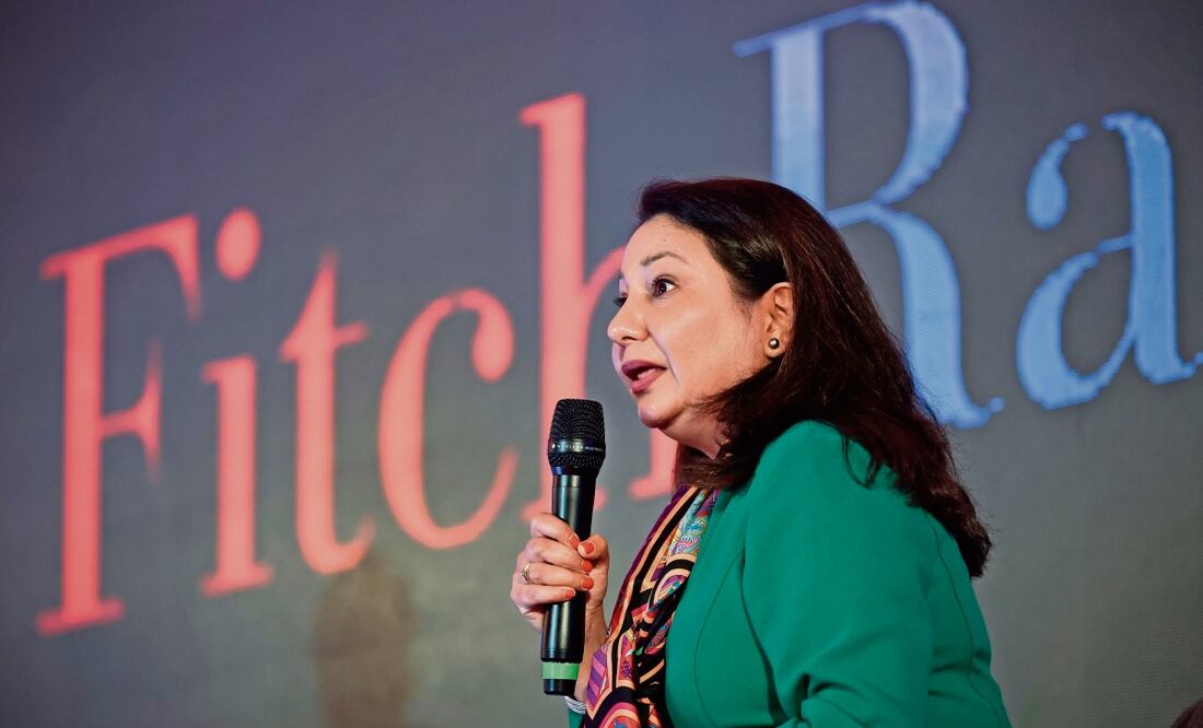 Shelly Shetty, jefa de calificaciones soberanas para América y Asia de Fitch, aseguró que persisten los desafíos clave para México. Foto: José Méndez / EFE