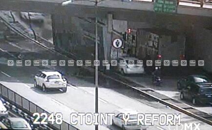 Persiste afectación por encharcamiento en bajo puente de Circuito