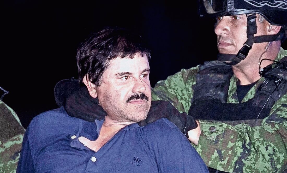 Joaquín Guzmán Loera presenta signos de malos tratos, según un peritaje médico realizado en agosto pasado (ARCHIVO EL UNIVERSAL)