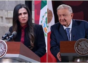 AMLO respalda el trabajo de Ana Guevara: "Ella tiene medalla de bronce y yo la de oro en cuestionamientos de los medios"