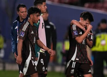 Gilberto Mora termina en lágrimas tras eliminación de México en Mundial Sub-20