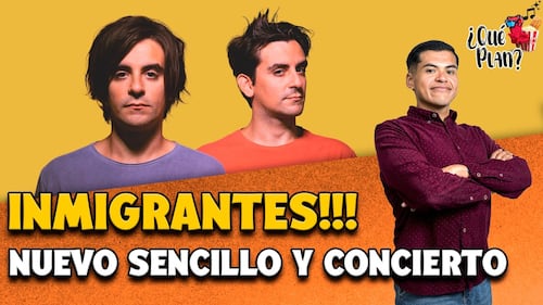INMIGRANTES nos cuenta sobre su nuevo disco y show en CDMX // ¿Qué Plan? (Entrevista)🎬✨
