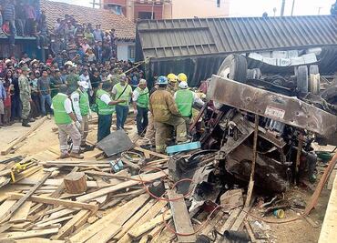 Accidentes aéreos, ferroviarios, de autocares y naufragios en 2017