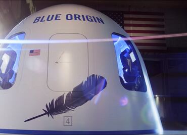 La tecnología del vuelo de Jeff Bezos al espacio