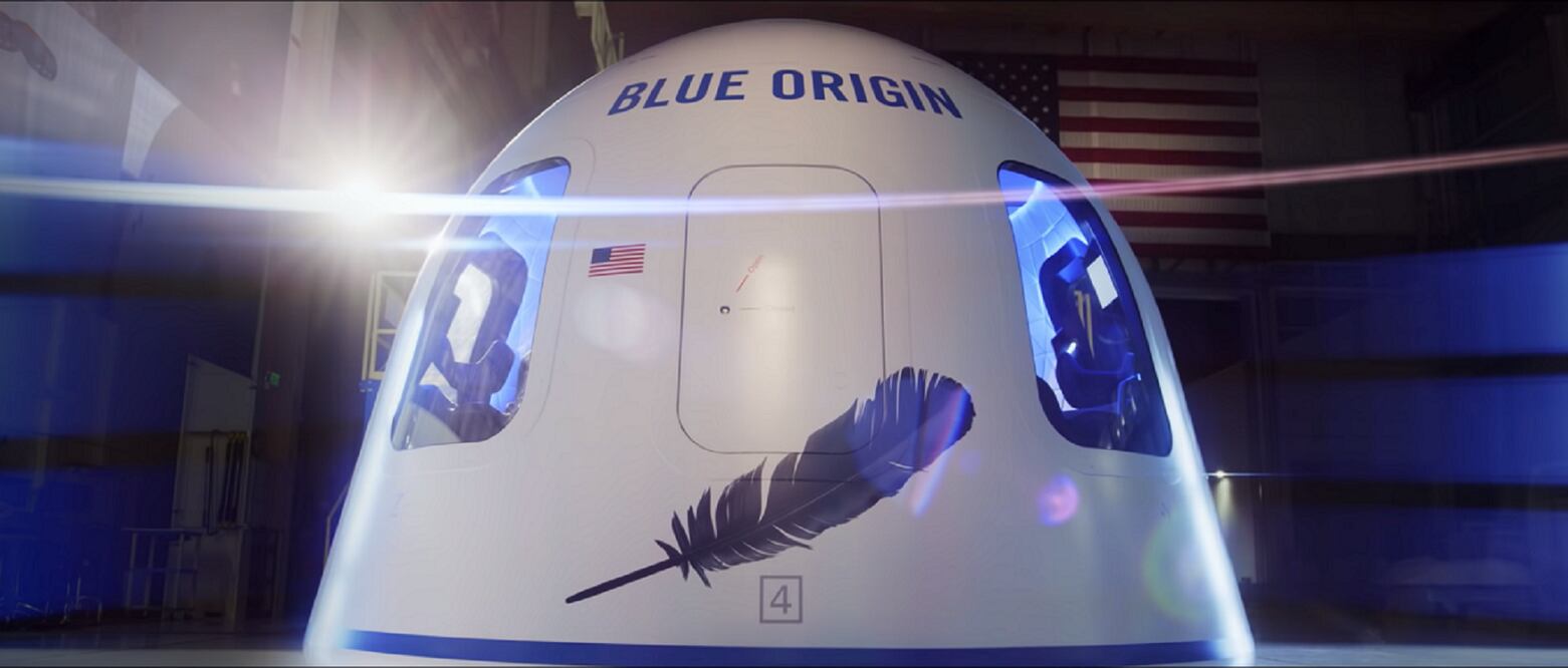 Descubre la tecnología que llevó a Jeff Bezos al espacio/ Foto: www.blueorigin.com