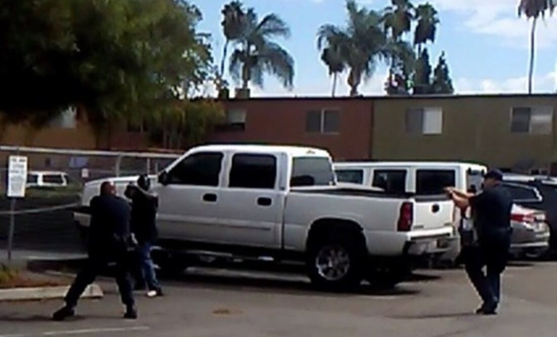 Foto difundida por la Policía de El Cajón