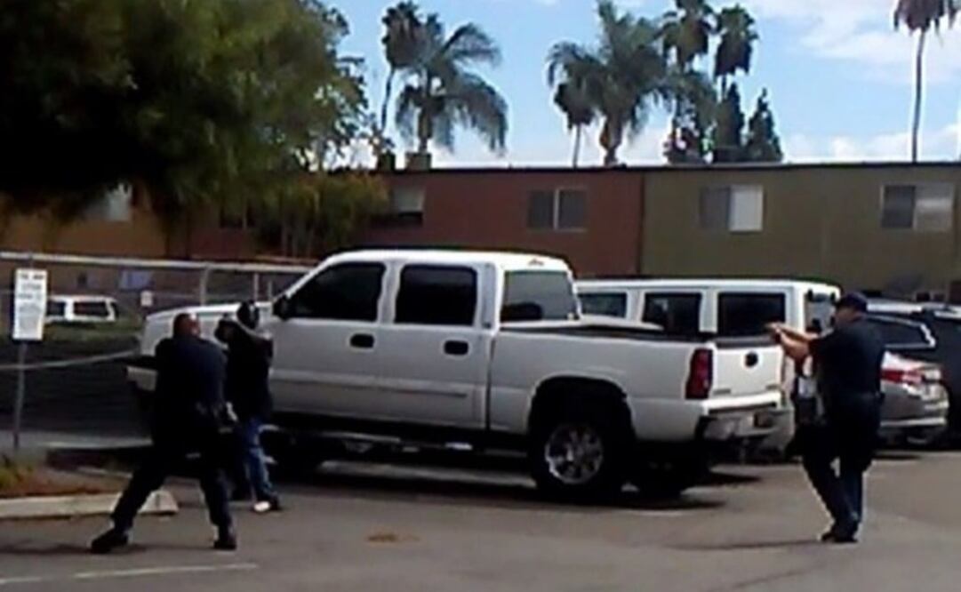 Foto difundida por la Policía de El Cajón