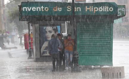 Se esperan lluvias muy fuertes y granizadas en la CDMX