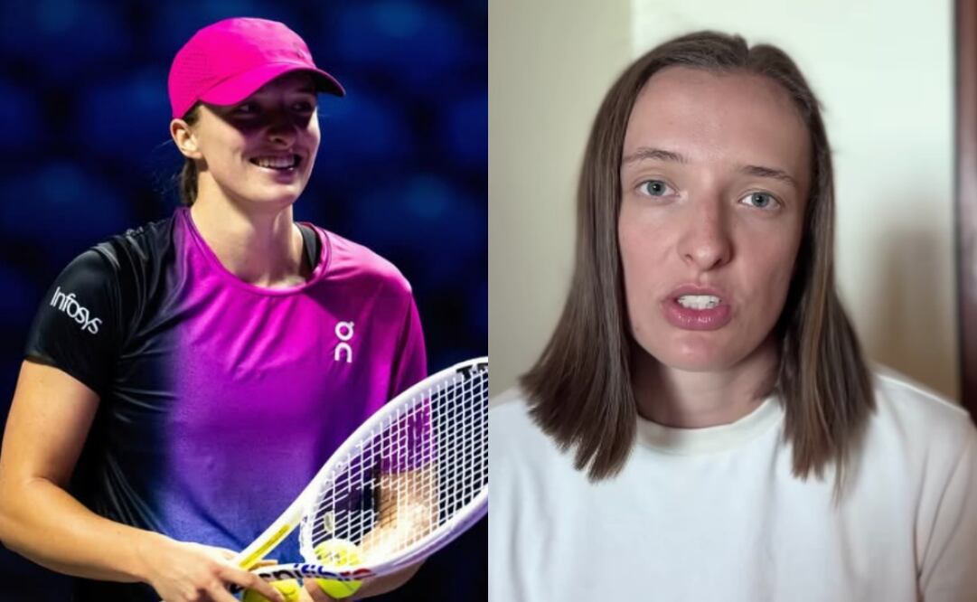 FOTO: La tenista polaca Iga Swiatek, número 2 del mundo acepta sanción tras dar positivo a sustancia prohibida - ESPECIAL