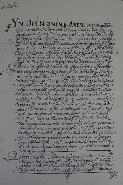 El archivo que guarda la historia de Iztapalapa