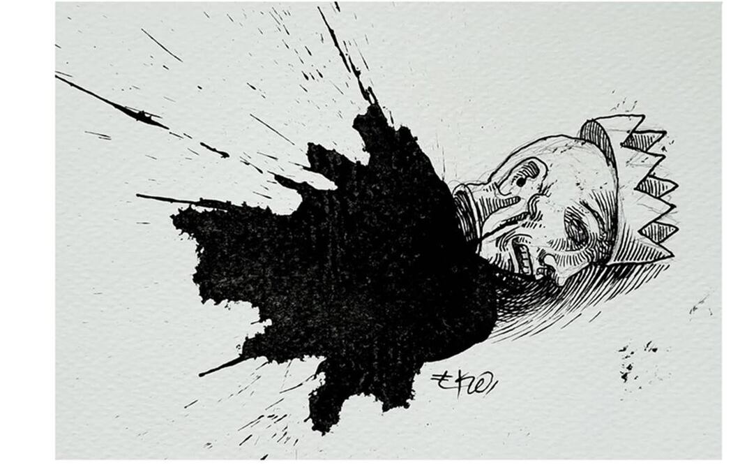 El monarca absoluto y sexenal (murió antier)