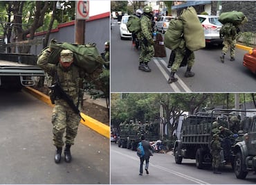 Militares resguardan Nunciatura Apostólica, donde dormirá el Papa