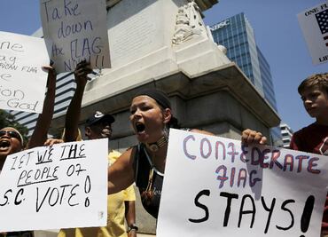Debaten retiro de bandera confederada