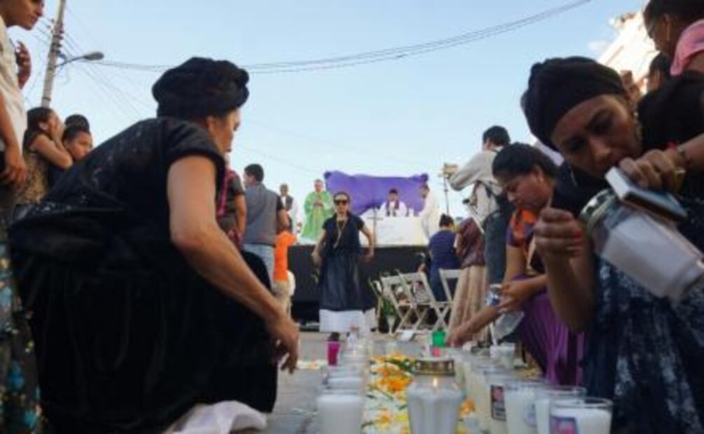 “El Señor nos ha movido el tapete”, dicen en misa en Juchitán