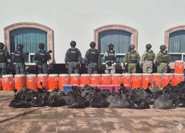 Desmantelan narcolaboratorio en Zacatecas; aseguran más de una tonelada de metanfetamina