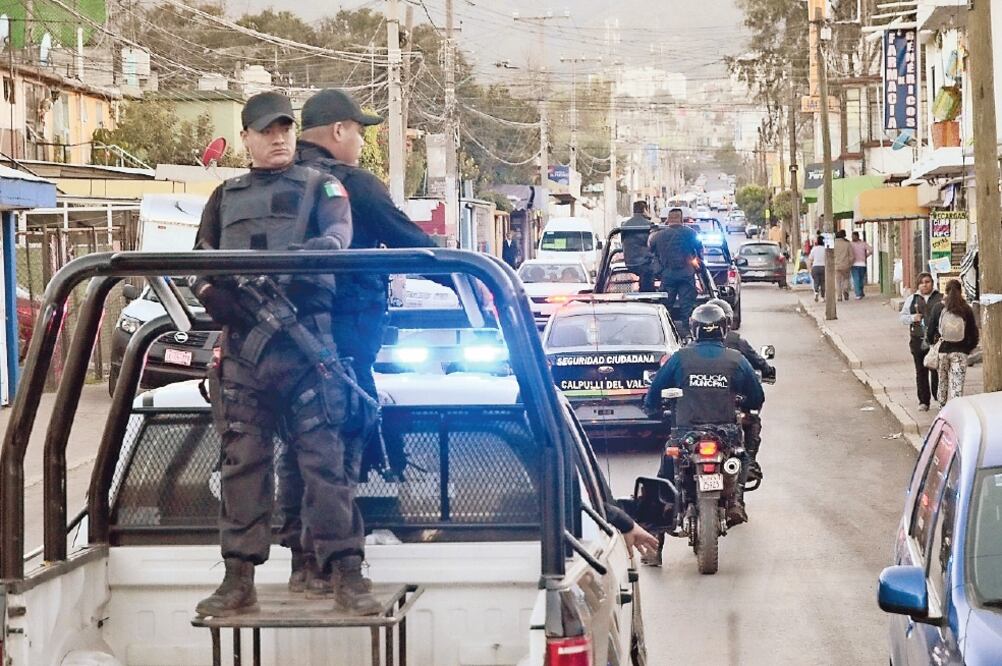 Coacalco tiene 478 policías municipales; 30 están asignados a vialidad y el resto a seguridad pública, cantidad que resulta insuficiente, dijo el alcalde. Foto: ESPECIAL