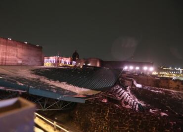 AMLO informa que policía herido en Templo Mayor está fuera de peligro