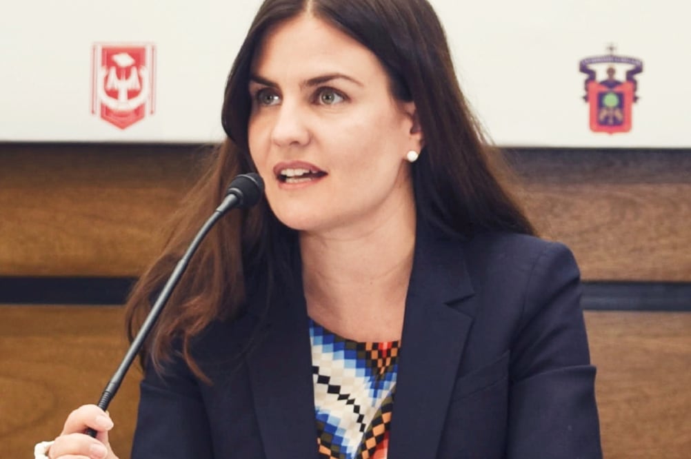 Alexandra Haas Paciuc, presidenta del Conapred, indicó que en la Ley Federal del Trabajo hay muchos mecanismos de protección y defensa de los empleados (CORTESÍA CONAPRED)