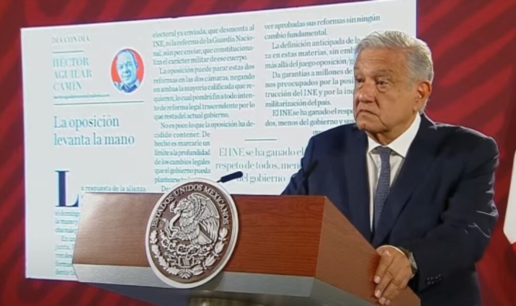 La mañanera de AMLO, 22 de junio, minuto a minuto