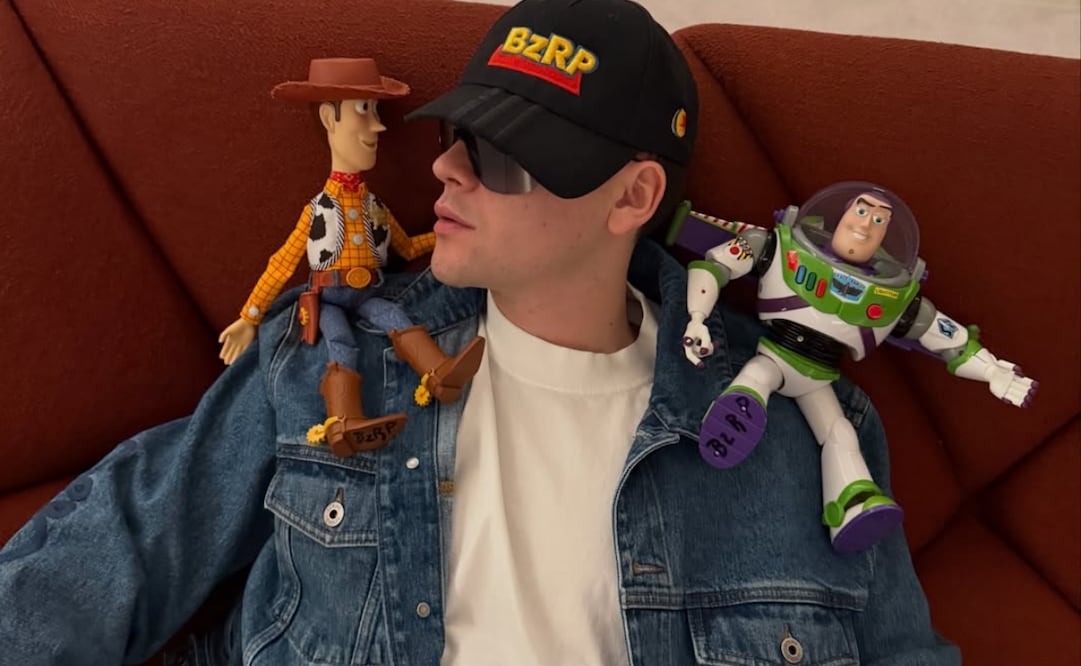 Bzrp se suma al elenco de voces de "Toy Stoty 5". Foto: Instagram.