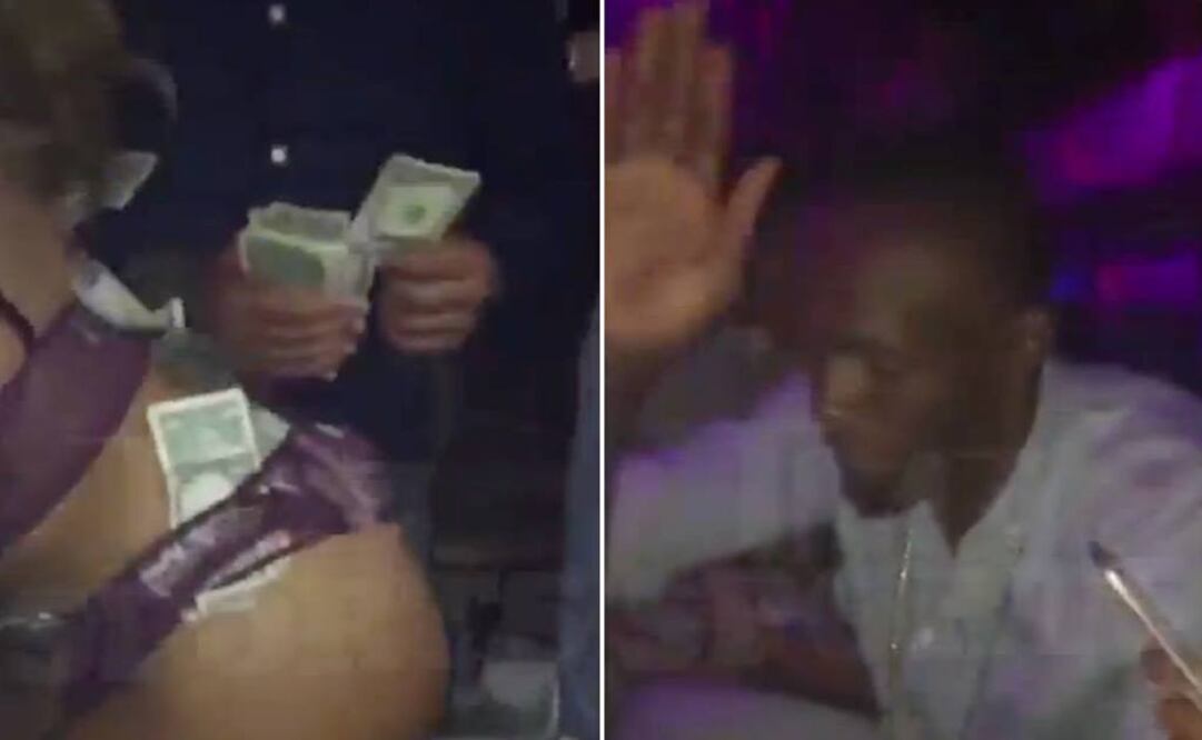 Bolt asistió a la fiesta privada del rapero en el club nocturno FDR de Miami. (FOTOS: TMZ)