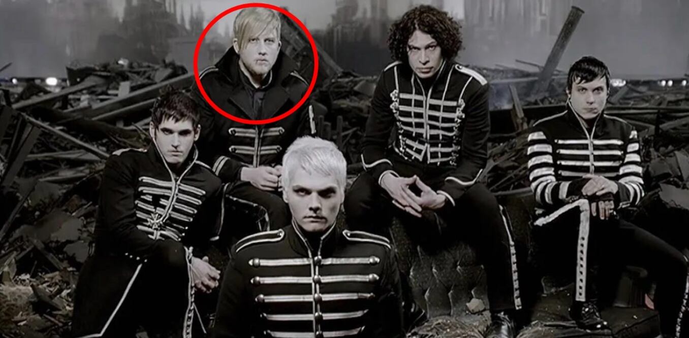 Bob Bryar, exbaterista de My Chemical Romance.
Foto: Especial