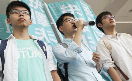 Hong Kong libera a tres activistas propuestos al Nobel de la Paz