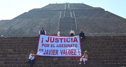 Periodistas del Edomex exigen justicia a un año de la muerte de Javier Valdez