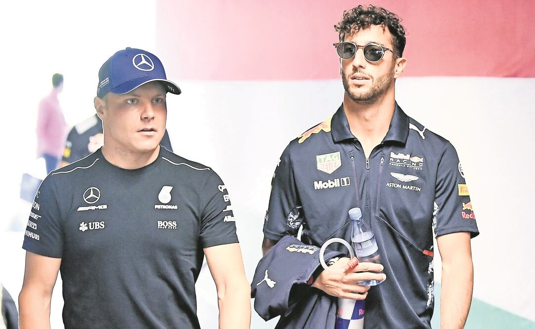 Ricciardo dominó la sesión matinal y luego la vespertina (ZSOLT CZEGLEDI. EFE)