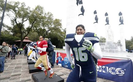 Inaugura Mancera el NFL Fan Fest en Chapultepec