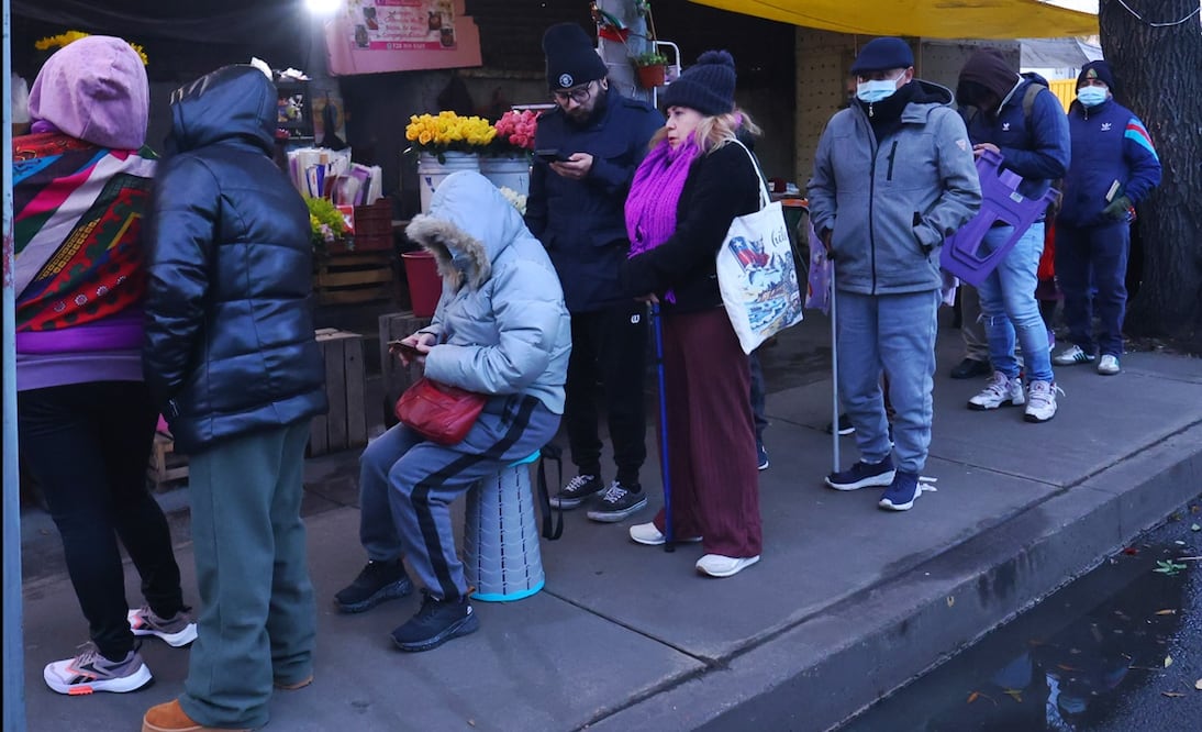 Frío en la Ciudad de México. Foto: Fernanda Rojas/EL UNIVERSAL