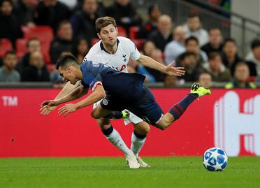 PSV y 'Chucky' pierden en Wembley con gol de último minuto