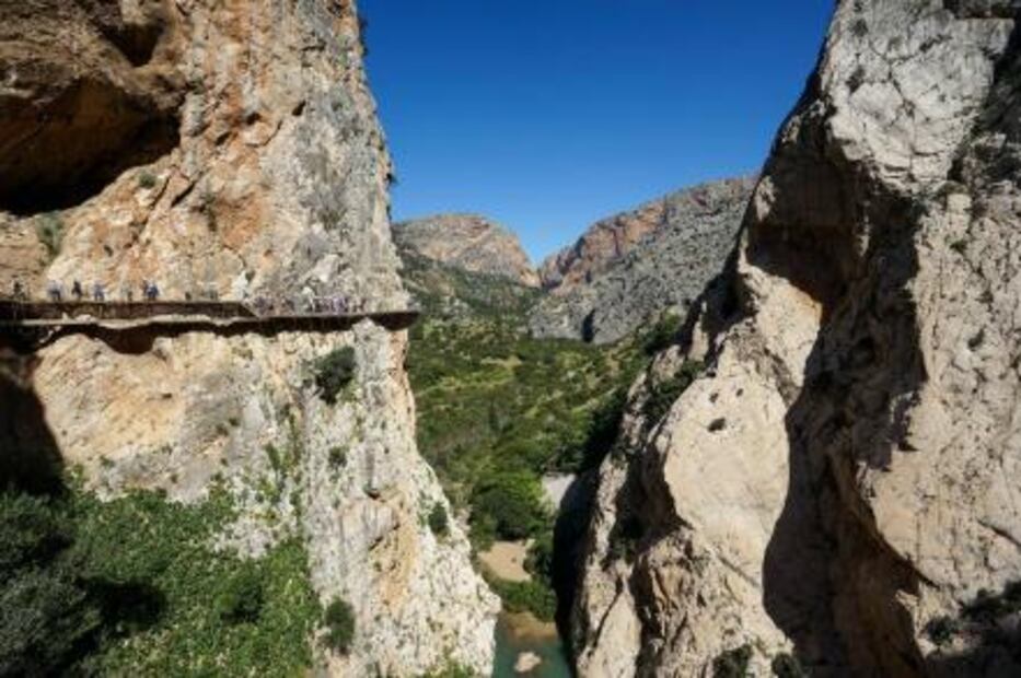 Caminito del Rey te reta a superar el vértigo 