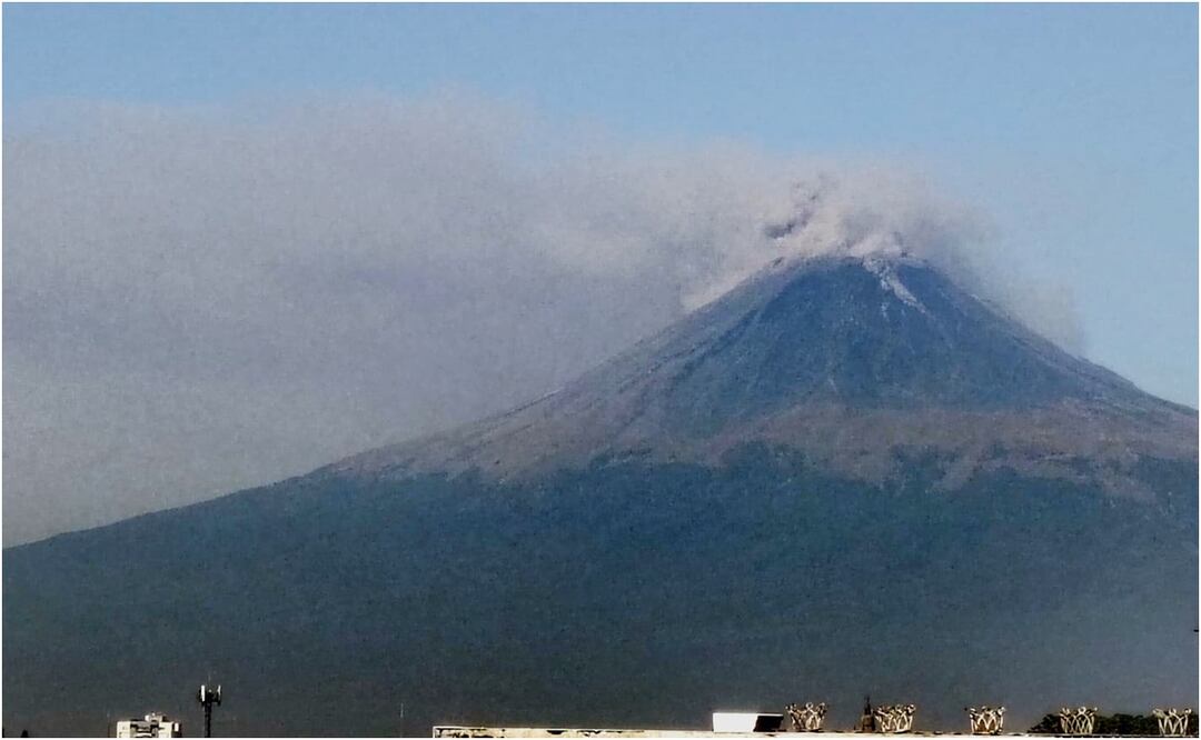 Volcán Popocatépetl. Foto: Omar Contreras El Universal