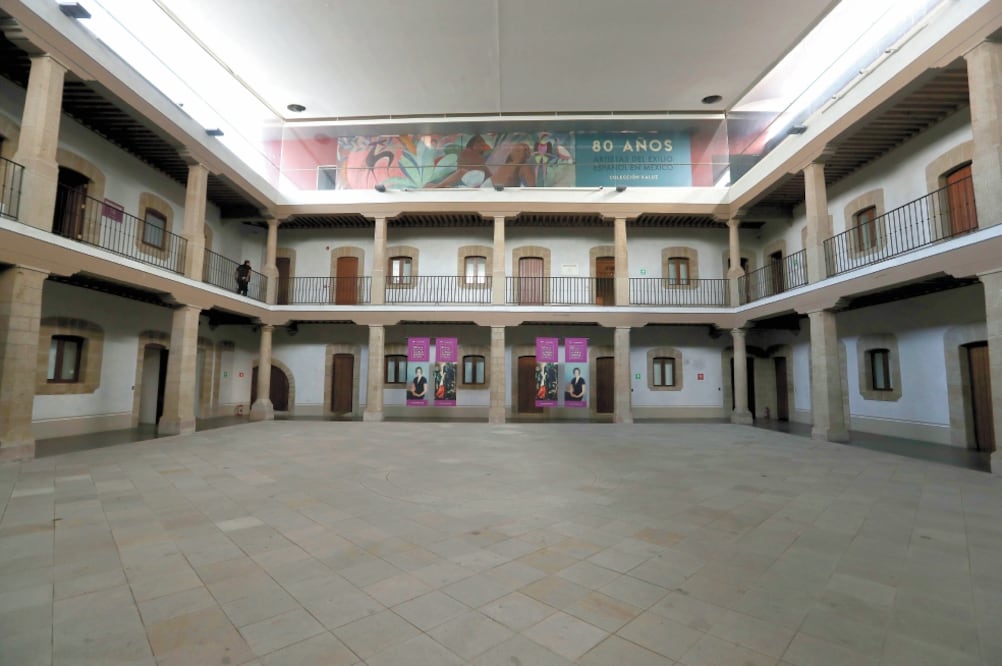 Interior del Museo Kaluz; el edificio comenzó a ser restaurado hace tres años y su primer piso estará dedicado totalmente a la exhibición de obras de arte. Foto: VALENTE ROSAS. EL UNIVERSAL