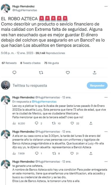 Salinas Pliego responde a presunta estafa de abuelita en banco: "se contradice"