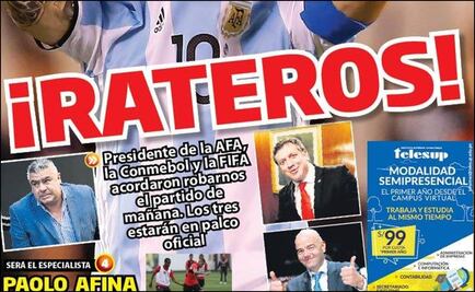 Denuncian acuerdo para 'echarle la mano' a Argentina sobre Perú