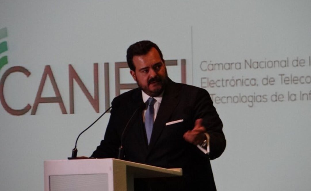 Mario de la Cruz, presidente de la Canieti. Foto: Tomada de Twitter @CANIETI